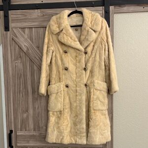 Curtis Stewart fine fur coat 60’s era-size M